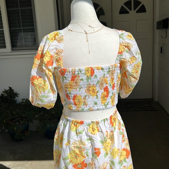 Faithfull the Brand Loucetta Midi Dress - Picture 10 of 12